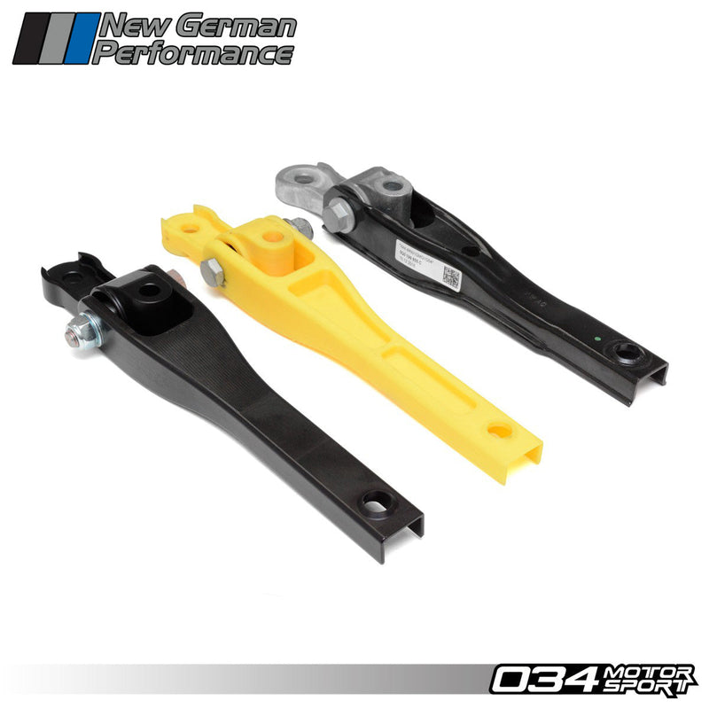 034 Motorsport Billet + Spherical MQB Dogbone Mount for Audi 8V RS3, 8S TTRS