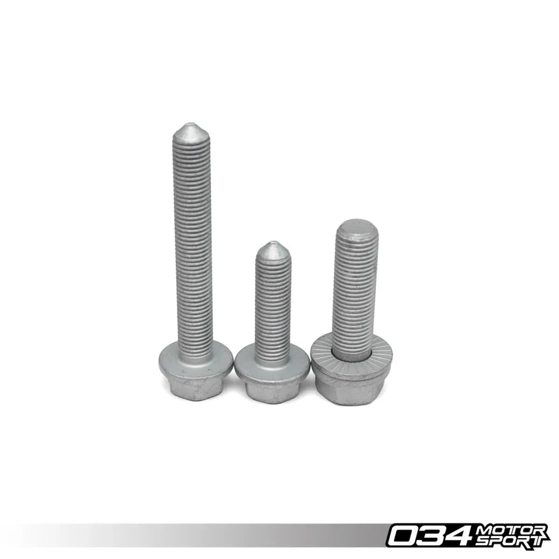 034Motorsport Billet Spherical Dogbone Mount Hardware Kit, 8S Audi TT RS & 8V/8V.5 Audi RS3