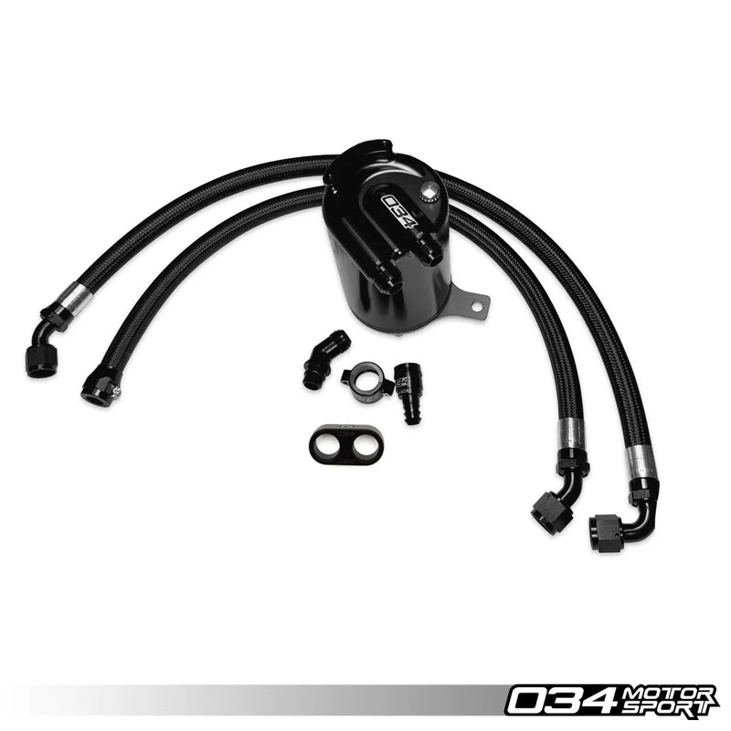 034Motorsport Billet Catch Can Kit for Volkswagen MK8 GTI and Audi 8Y A3/S3