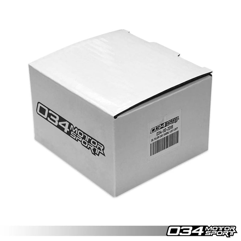 034Motorsport Billet Oil Cap, EA839 V6 Engines (2.9T/3.0T)