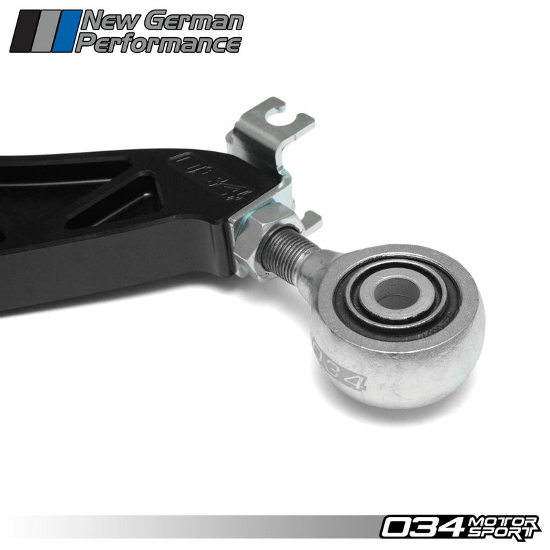 034 Motorsport Rear Upper Adjustable Control Arms - Audi 8J/8P/8V/8S A3/S3/RS3/TT/TTS/TTRS and VW Mk5/Mk6/Mk7/Mk8 Golf/Jetta/GTI/GLI