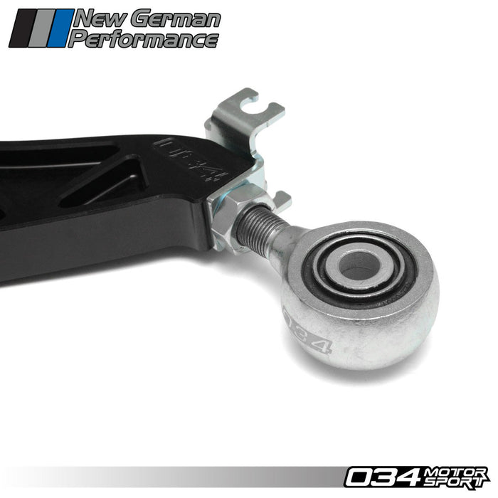 034 Motorsport Rear Upper Adjustable Control Arms - Audi 8J/8P/8V/8S A3/S3/RS3/TT/TTS/TTRS and VW Mk5/Mk6/Mk7/Mk8 Golf/Jetta/GTI/GLI