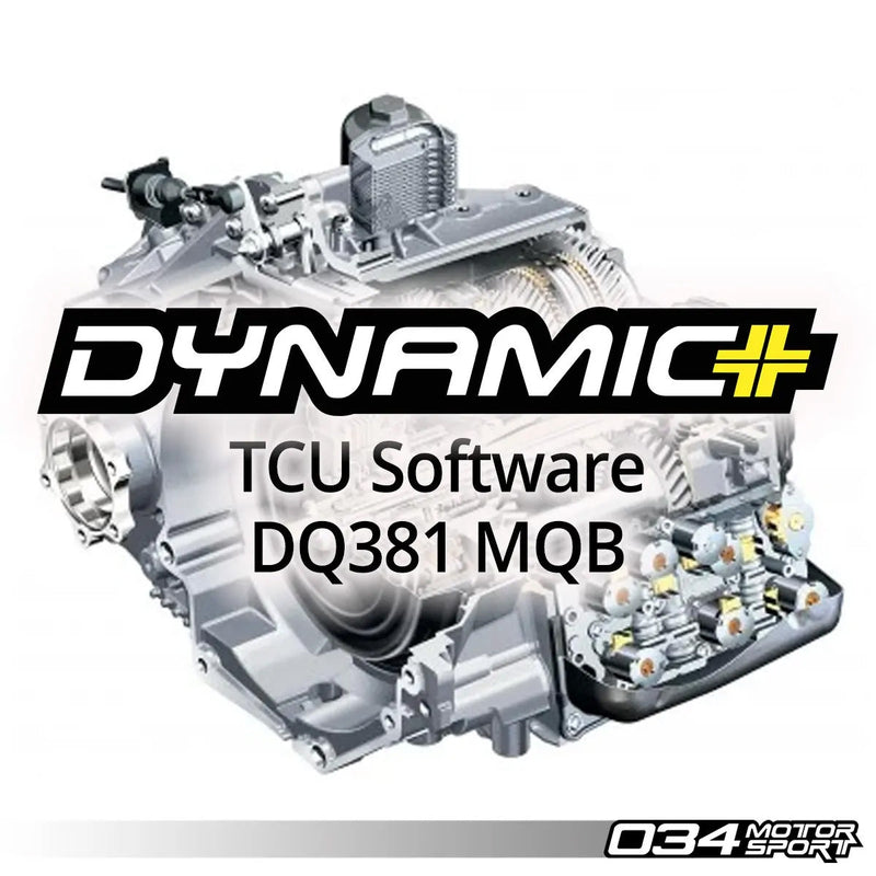 034Motorsport Dynamic+ TCU Software Upgrade for DQ381 DSG Transmission, VW Mk7.5 GTI/Golf R & Audi 8V.5 A3/S3