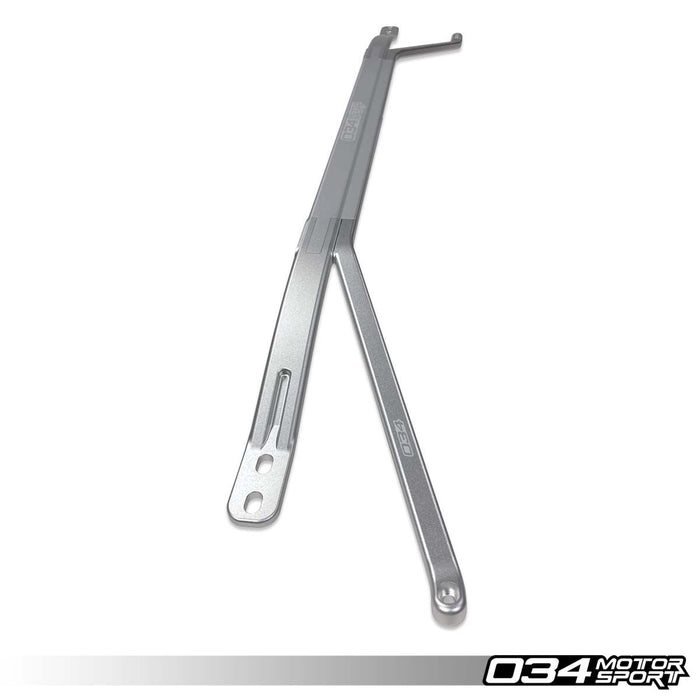 034MOTORSPORT FRONT STRUT BRACE, B8/B8.5 AUDI Q5/SQ5, BILLET ALUMINUM