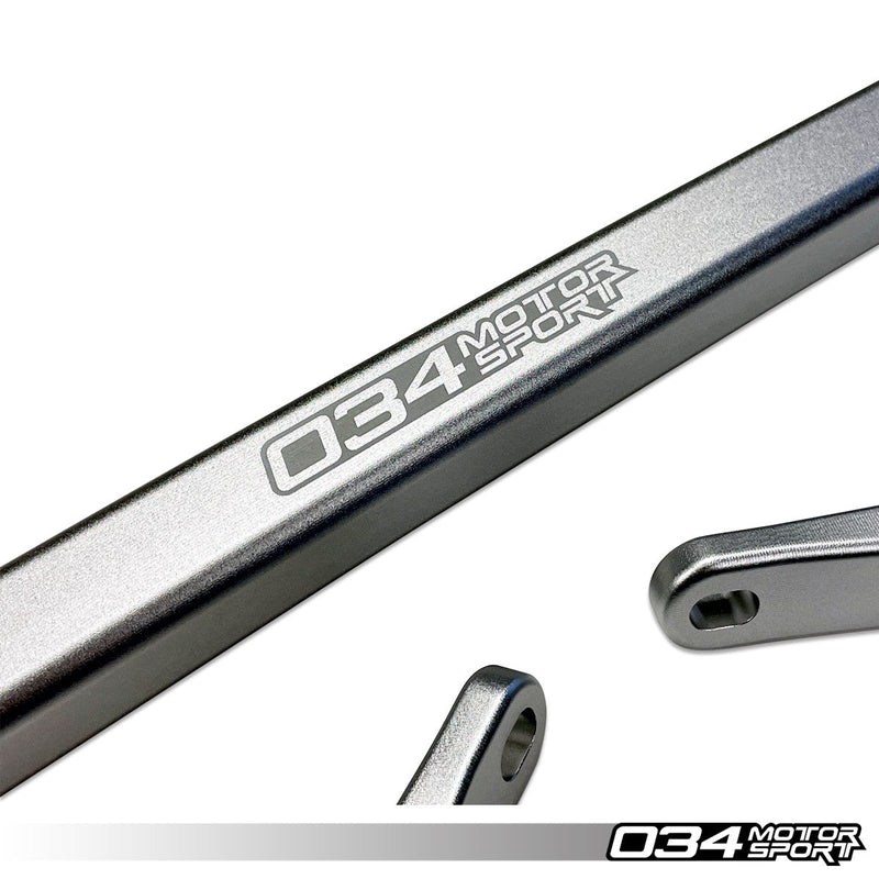 034MOTORSPORT FRONT STRUT BRACE, B9/B9.5 Q5/SQ5, BILLET ALUMINUM