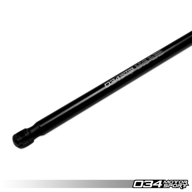 034MOTORSPORT GAS HOOD STRUT, MK8 VOLKSWAGEN GOLF GTI & GOLF R
