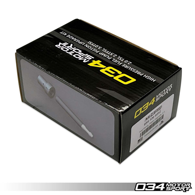 034MOTORSPORT HIGH PRESSURE FUEL PUMP PISTON UPGRADE KIT, 2.0TSI, 2.5TFSI, 3.0TFSI SUPERCHARGED