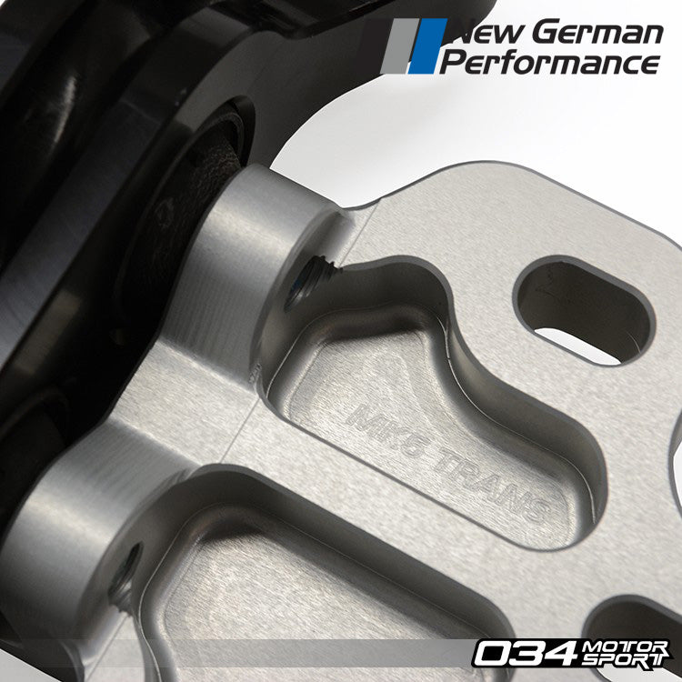 034Motorsport Tracksport Engine/Transmission Mount Pair, Billet Aluminum - VW Mk5, Mk6, Audi 8P, 8J