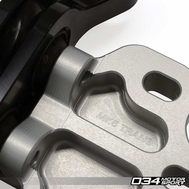 034Motorsport StreetSport Engine/Transmission Mount Pair, Billet Aluminum - VW Mk5, Mk6, Audi 8P, 8J