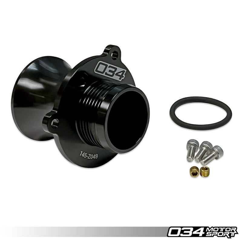 034MOTORSPORT TURBO MUFFLER DELETE W/ TEST PORTS, VW MK8 GTI, 8Y AUDI A3