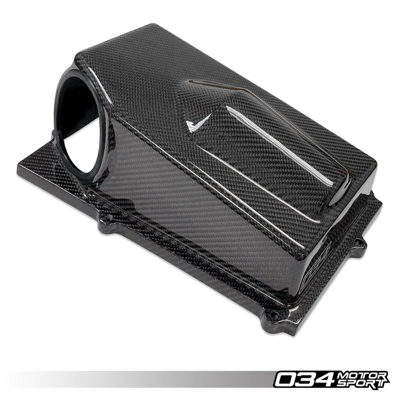034MOTORSPORT X34 CARBON FIBER CLOSED-TOP UPPER AIRBOX 8J AUDI TT RS, 8P AUDI RS3