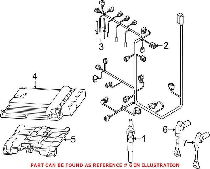 VW Engine Camshaft Position Sensor 03L957147A