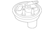 Genuine Porsche parts diagram