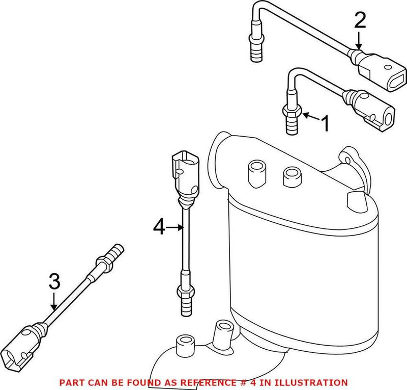 VW Exhaust Gas Temperature (EGT) Sensor 04L906088BS