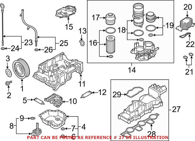 VW Engine Intake Manifold – Driver Side 059129711DD