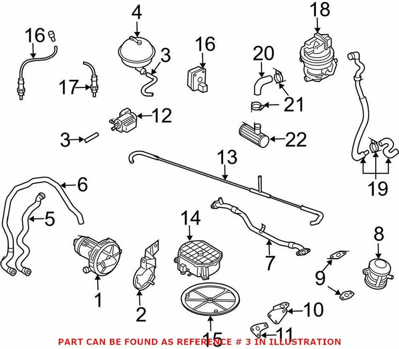 Genuine VW/Audi Engine Air Intake Hose 059130329 – Genuine VW/Genuine VW/Audi