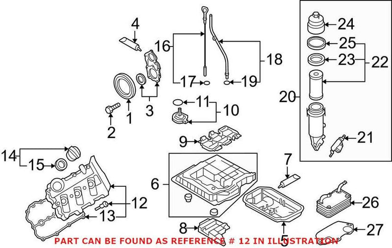 Engine Valve Cover – Passenger Side