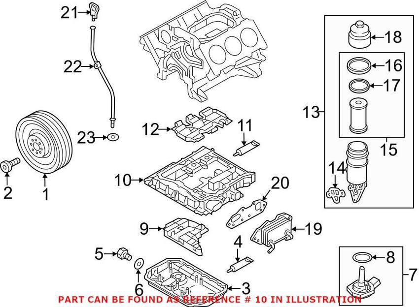 Engine Oil Pan – Upper