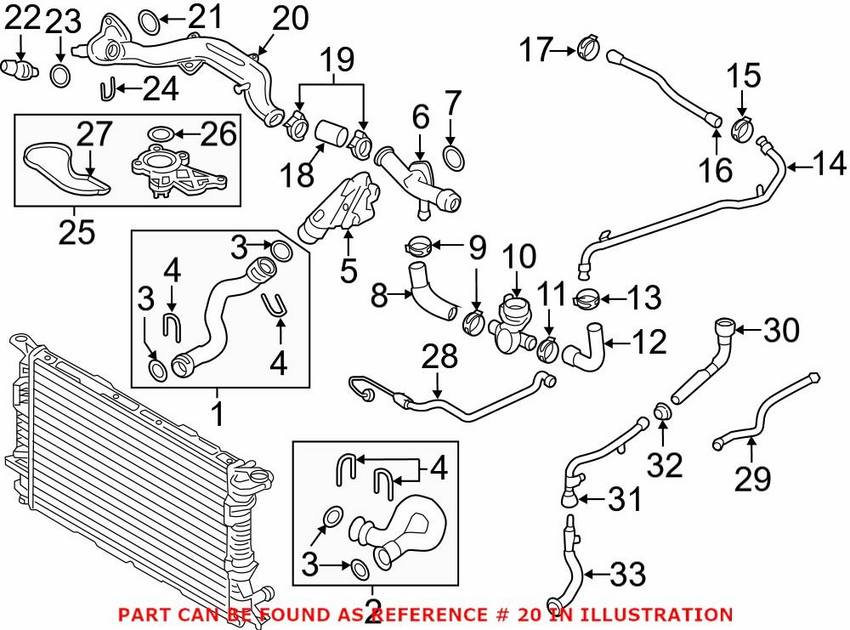 Bapmic Water Pipe Bf0426660931