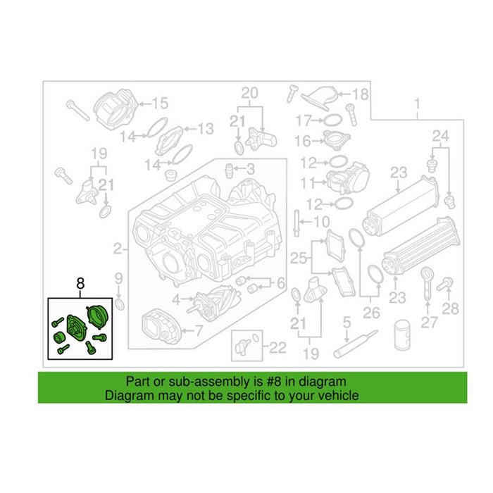 Genuine VW/Audi Supercharger Clutch 06E145105S