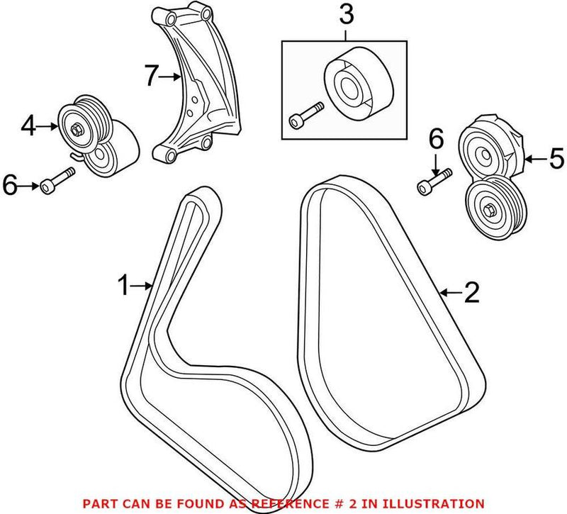 Accessory Drive Belt (6PK 965)