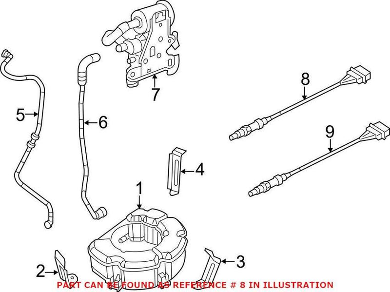 VW Oxygen Sensor – Front 06G906262F