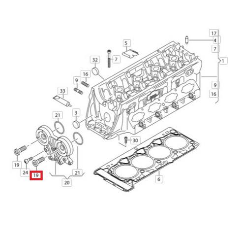 Genuine VW/Audi Engine Variable Valve Timing (VVT) Oil Control Valve 06J109257G – Genuine VW/Genuine VW/Audi
