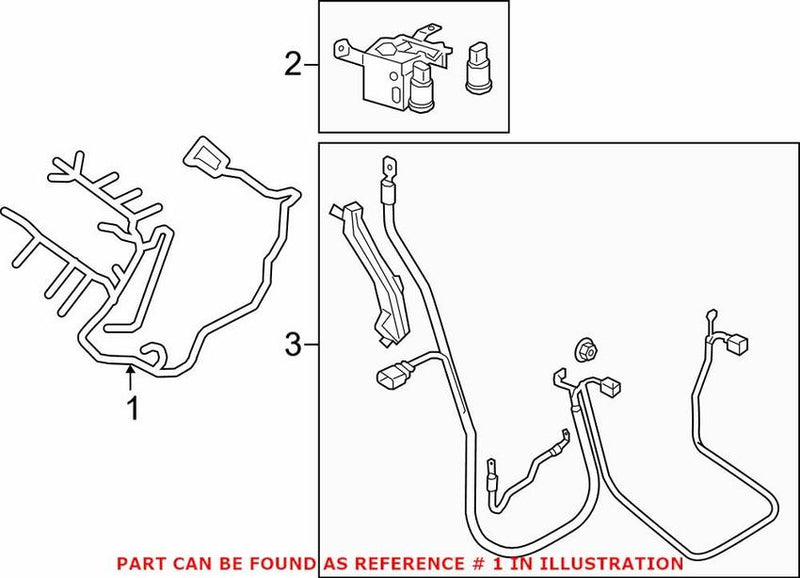 Genuine VW/Audi Engine Wiring Harness 06L971595DJ – Genuine VW/Genuine VW/Audi