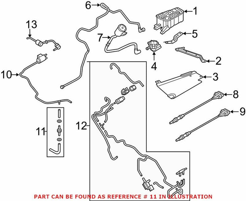 Genuine VW/Audi Emission Check Valve 06M133240AN – Genuine VW/Genuine VW/Audi