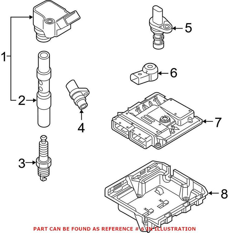 Genuine VW/Audi Ignition Knock (Detonation) Sensor