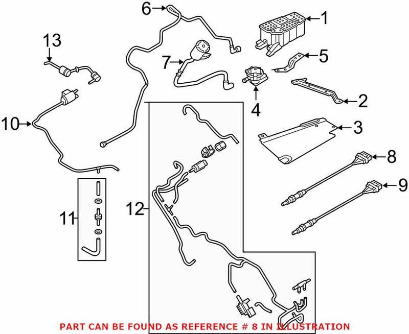 Genuine VW/Audi Oxygen Sensor 06M906265 – Genuine VW/Genuine VW/Audi