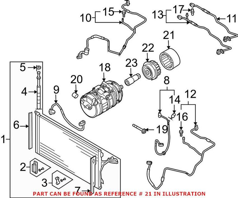 VW Accessory Drive Belt 070903327D – Genuine VW/Audi