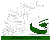 Part can be found as reference #31 in illustration
