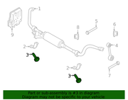 Genuine Porsche parts diagram