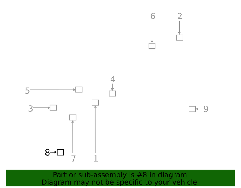 Part can be found as reference #8 in illustration