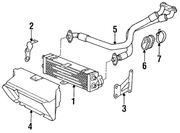 Genuine Porsche parts diagram