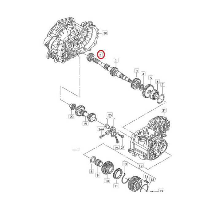 Manual Trans Input Shaft Bearing