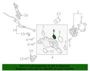 Genuine Porsche parts diagram