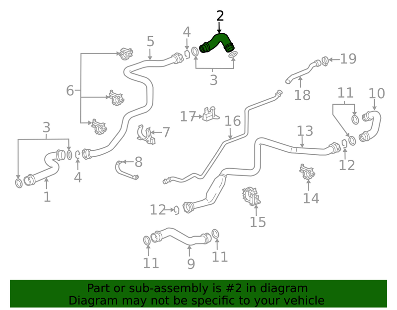 Genuine Porsche parts diagram