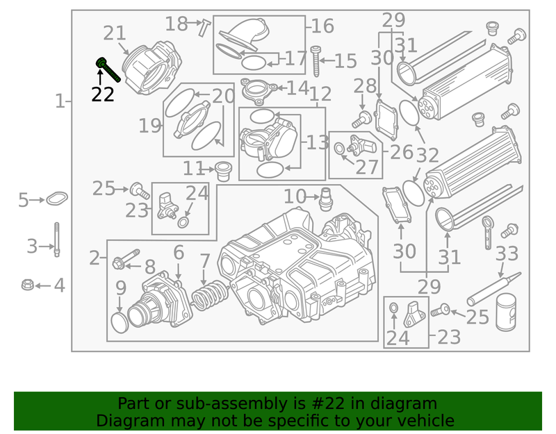 Genuine Porsche parts diagram