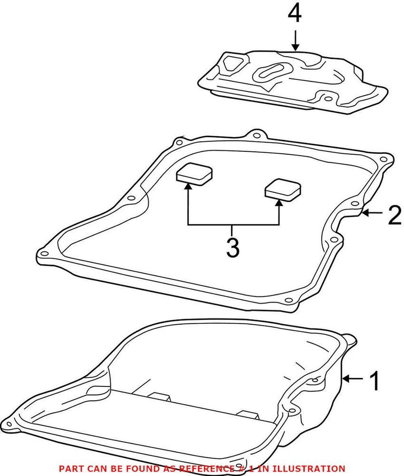 VW Engine Oil Pan 09G321361