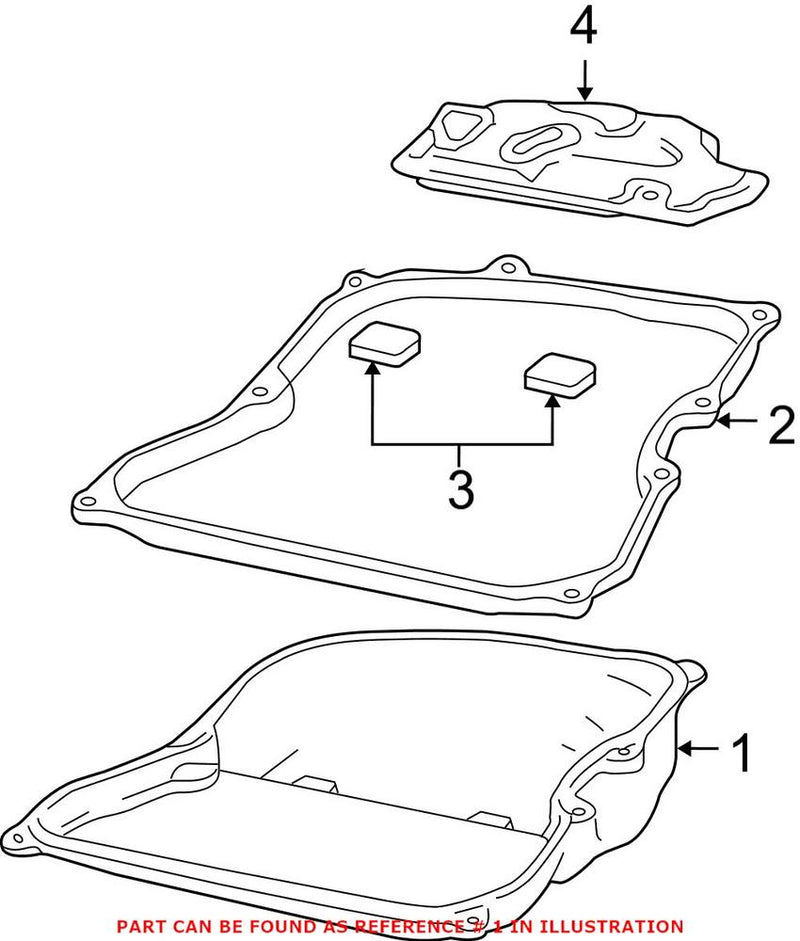 VW Engine Oil Pan 09G321361