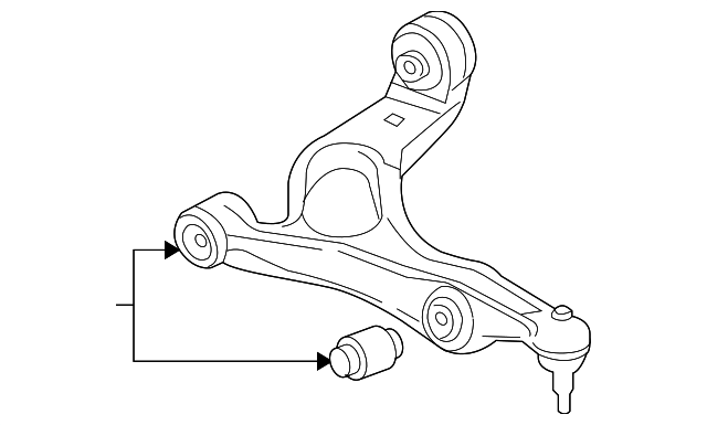 Genuine Porsche parts diagram
