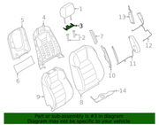 Part can be found as reference #3 in illustration