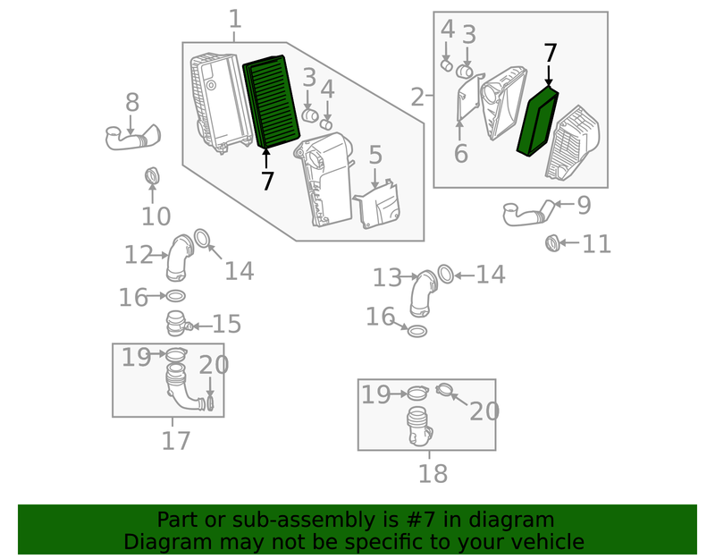 Genuine Porsche parts diagram