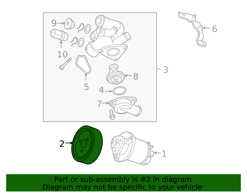 Genuine Porsche parts diagram
