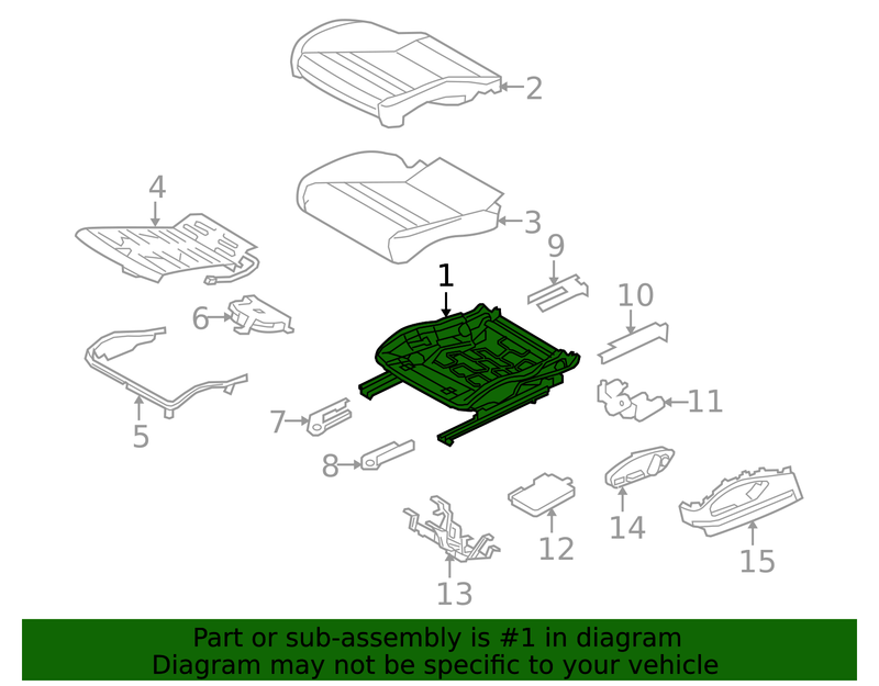 Part can be found as reference #1 in illustration