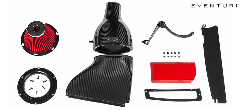 Eventuri Black Carbon Intake for Audi S3 8V / VW Golf R MK7 Gti-2.0 TFSI - EVE-2TFSI-CF-INT