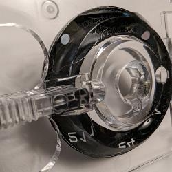 944 968 Climate Control Module Clear Face Plate HVAC