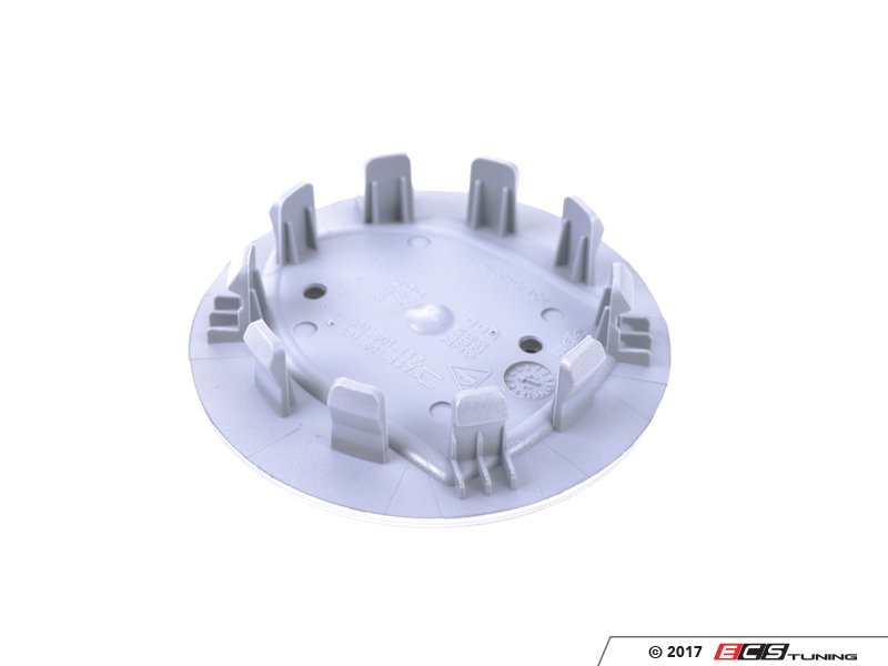 Silver Center Cap With Full Color Porsche Crest - Priced Each